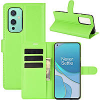 Чохол-книжка Litchie Wallet для OnePlus 9 Light Green