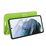 Чехол-книжка Litchie Wallet для Samsung Galaxy S22 Light Green, фото 3