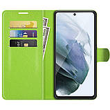Чехол-книжка Litchie Wallet для Samsung Galaxy S22 Light Green, фото 4