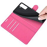 Чехол-книжка Litchie Wallet для Samsung Galaxy S22 Rose, фото 4