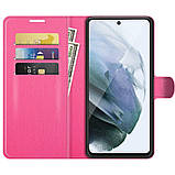 Чехол-книжка Litchie Wallet для Samsung Galaxy S22 Rose, фото 2