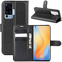 Чохол-книжка Litchie Wallet для Vivo X50 Pro Black