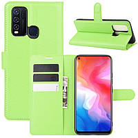 Чохол-книжка Litchie Wallet для Vivo Y30 / Y50 Green