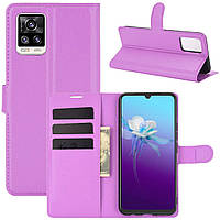 Чохол-книжка Litchie Wallet для Vivo V20 Violet