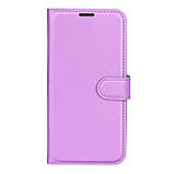 Чохол-книжка Litchie Wallet для Vivo Y15s Violet, фото 3