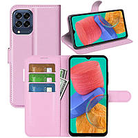 Чохол-книжка Litchie Wallet для Samsung Galaxy M53 5G Light Pink
