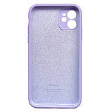 Чохол Silicone Full Camera для Apple iPhone 11 Lilac, фото 2