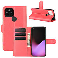 Чохол-книжка Litchie Wallet для Google Pixel 5 Red