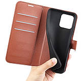Чохол-книжка Litchie Wallet для Xiaomi Redmi 10C Brown, фото 2