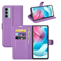 Чохол-книжка Litchie Wallet для Motorola G200 Violet