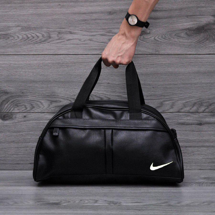 Шкіряна спортивна сумка найк Nike сумка для тренувань