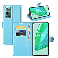 Чохол-книжка Litchie Wallet для OnePlus 9 Pro Light Blue