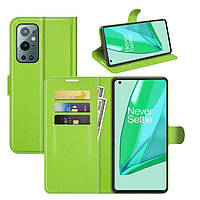 Чохол-книжка Litchie Wallet для OnePlus 9 Pro Light Green