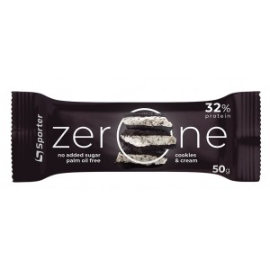 Батончик Sporter Zero One 50 g Cookies and Cream, фото 1
