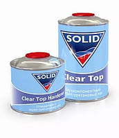Акрил-уретановий прозорий лак Solid TOP CLEAR 2:1 із затверджувачем (1,00л+0,50л)