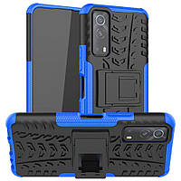 Чохол Armor Case для Vivo Y72 5G / Y53s / iQOO Z3 Blue