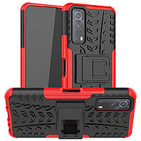 Чохол Armor Case для Vivo Y72 5G / Y53s / iQOO Z3 Red