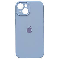 Чохол Silicone Full Camera для Apple iPhone 14 Light Blue