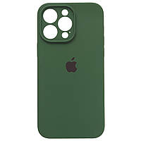 Чохол Silicone Full Camera для Apple iPhone 14 Pro Max Atrovirens Green