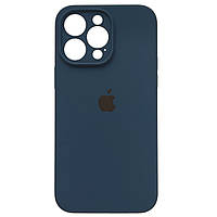 Чохол Silicone Full Camera для Apple iPhone 14 Pro Deep Navy