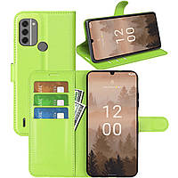 Чохол-книжка Litchie Wallet для Nokia C31 Light Green