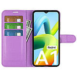 Чохол-книжка Litchie Wallet для Xiaomi Redmi A1 / A2 Violet, фото 4
