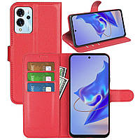 Чохол-книжка Litchie Wallet для ZTE Blade V40 Pro Red