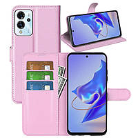 Чохол-книжка Litchie Wallet для ZTE Blade V40 Pro Light Pink