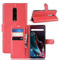 Чохол-книжка Litchie Wallet для OnePlus 7 Pro Red