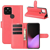Чохол-книжка Litchie Wallet для Google Pixel 4A 5G / 5 XL Red