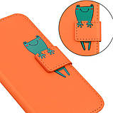Чохол-книжка Animal Wallet для Xiaomi 12 / 12X Frog, фото 6
