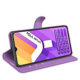 Чохол-книжка Litchie Wallet для Vivo Y15s Violet, фото 5