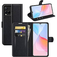 Чохол-книжка Litchie Wallet для Vivo Y33s / Y21s / Y21 Black