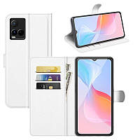 Чохол-книжка Litchie Wallet для Vivo Y33s / Y21s / Y21 White
