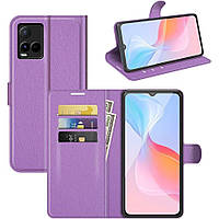 Чохол-книжка Litchie Wallet для Vivo Y33s / Y21s / Y21 Violet