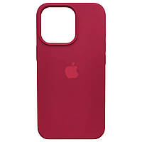 Чохол Silicone Full Cover для Apple iPhone 14 Pro Rose Red
