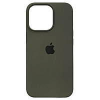 Чохол Silicone Full Cover для Apple iPhone 14 Pro Dark Olive