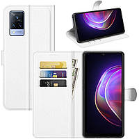 Чохол-книжка Litchie Wallet для Vivo V21 White