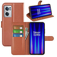 Чохол-книжка Litchie Wallet для OnePlus Nord CE 2 5G Brown