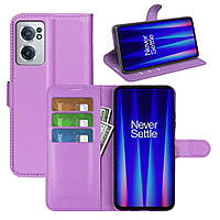 Чохол-книжка Litchie Wallet для OnePlus Nord CE 2 5G Violet