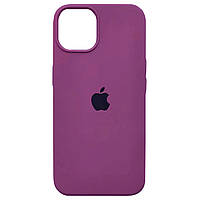 Чохол Silicone Full Cover для Apple iPhone 14 Plus Maroon