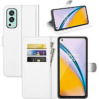 Чохол-книжка Litchie Wallet для OnePlus Nord 2 5G White
