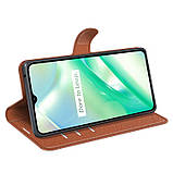Чохол-книжка Litchie Wallet для Realme C33 Brown, фото 7