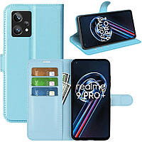 Чохол-книжка Litchie Wallet для Realme 9 Pro Plus Light Blue
