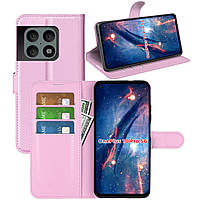 Чохол-книжка Litchie Wallet для OnePlus 10 Pro Light Pink