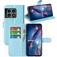 Чохол-книжка Litchie Wallet для OnePlus 10 Pro Light Blue