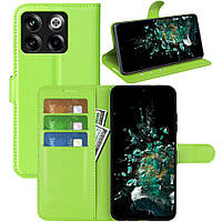 Чохол-книжка Litchie Wallet для OnePlus Ace Pro / 10T Light Green