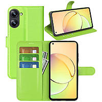 Чохол-книжка Litchie Wallet для Realme 10 4G Light Green