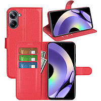 Чохол-книжка Litchie Wallet для Realme 10 Pro 5G Red