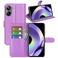 Чохол-книжка Litchie Wallet для Realme 10 Pro 5G Violet